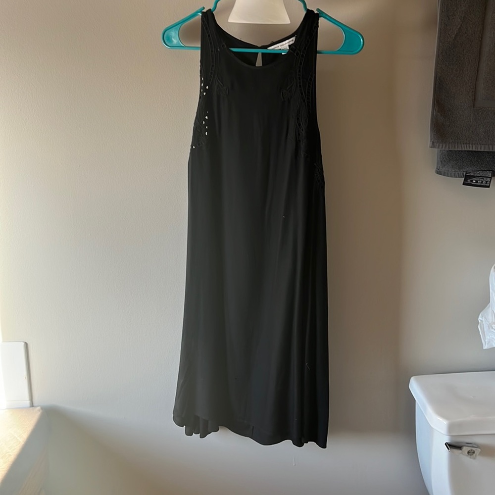 Sleeveless black dress from American Eagle